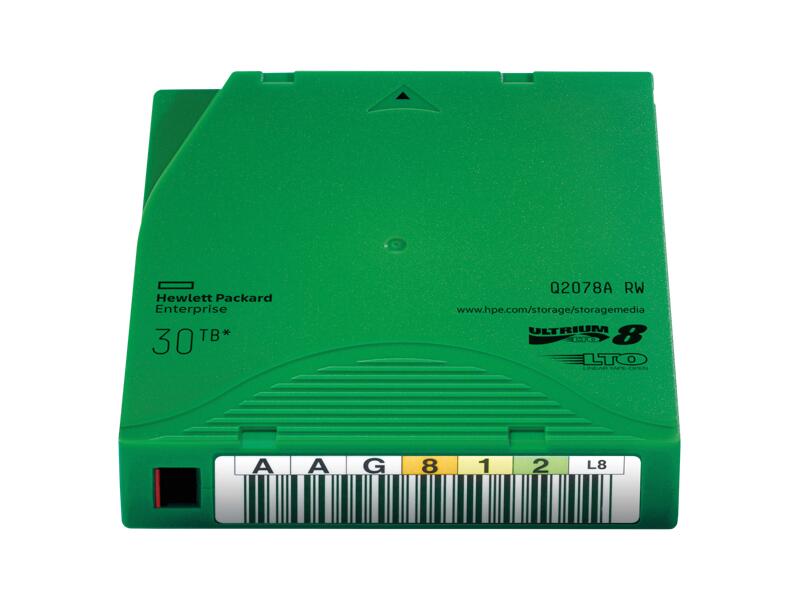 HPE LTO-8 Ultrium 30TB RW-Datenkassette (Q2078A)