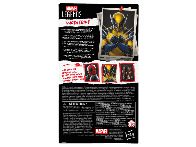 Marvel Legends Series Wolverine - Deadpool & Wolverine Adult Collectible Action Figure 15 cm