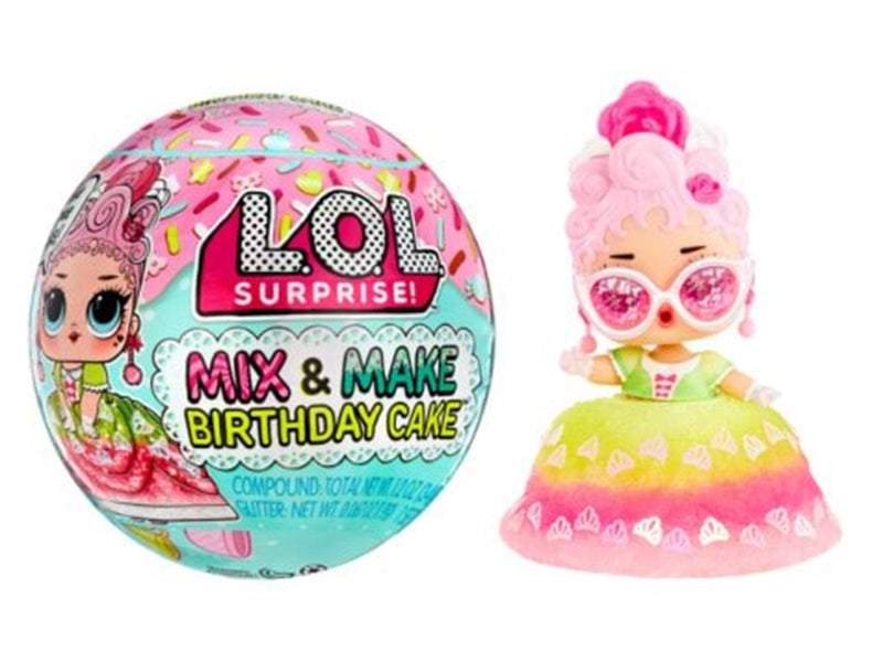 L.O.L. Mix and Make Birthday Cake Tots - assorted