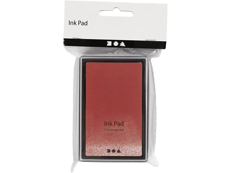 Creativ Company - Stamp ink Christmas red 9x6cm