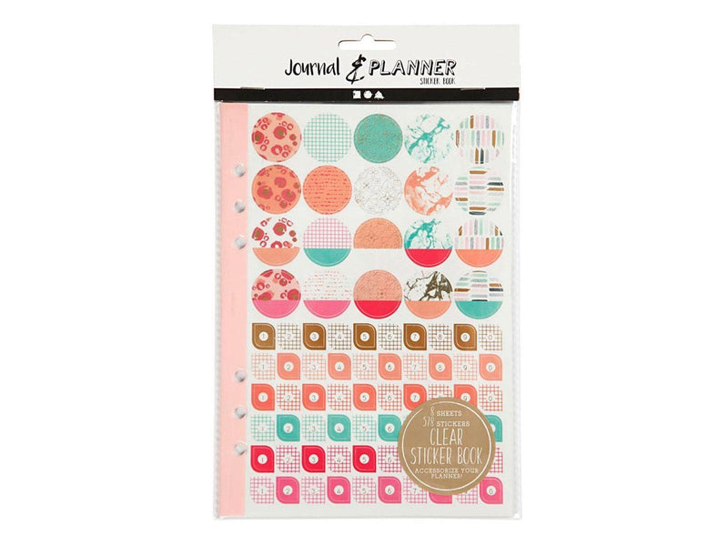 Creativ Company - Sticker book Watercolor A5 for Planner 578pcs.