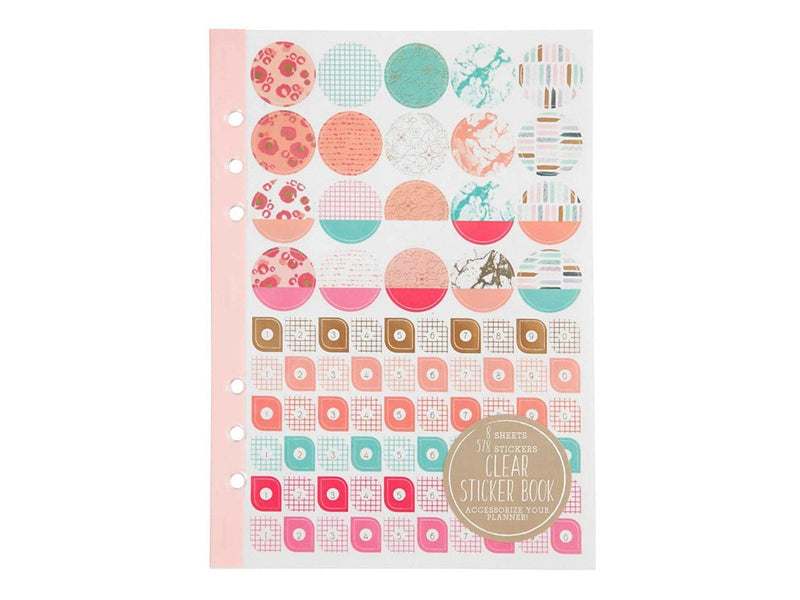 Creativ Company - Sticker book Watercolor A5 for Planner 578pcs.