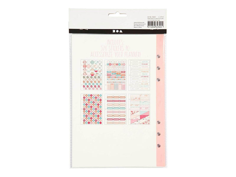Creativ Company - Sticker book Watercolor A5 for Planner 578pcs.