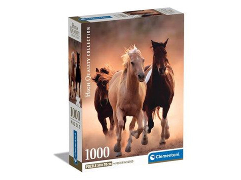 Clementoni Running Horses (1000)