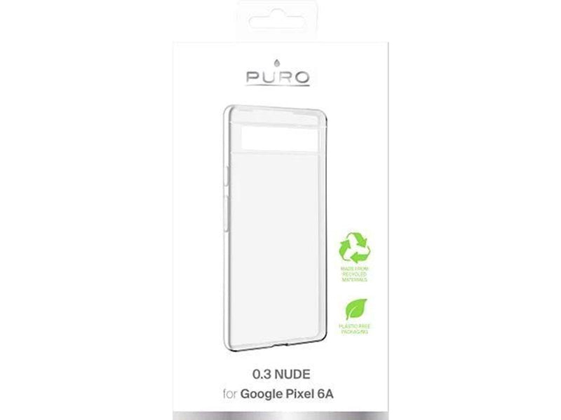 Puro 0.3 Nude Transparent Cover - Google Pixel 6a