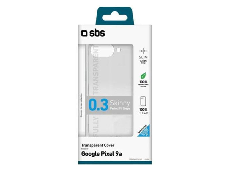 SBS Skinny Transparent  Back Cover - Google Pixel 9a