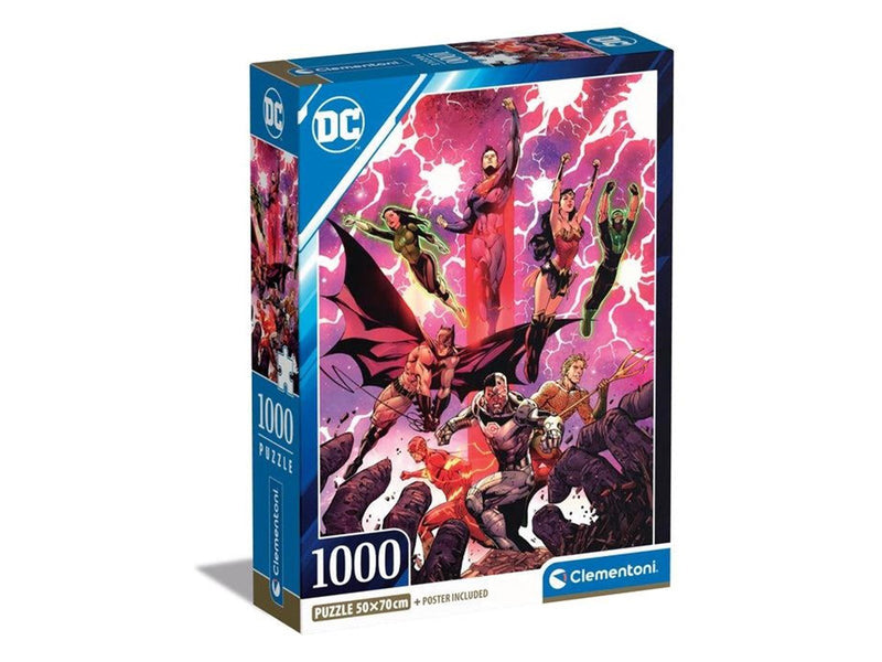 Clementoni DC Comics Justice League Super Heroes (1000)