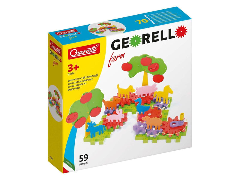 Quercetti - Georello Farm Gear Set 60pcs.