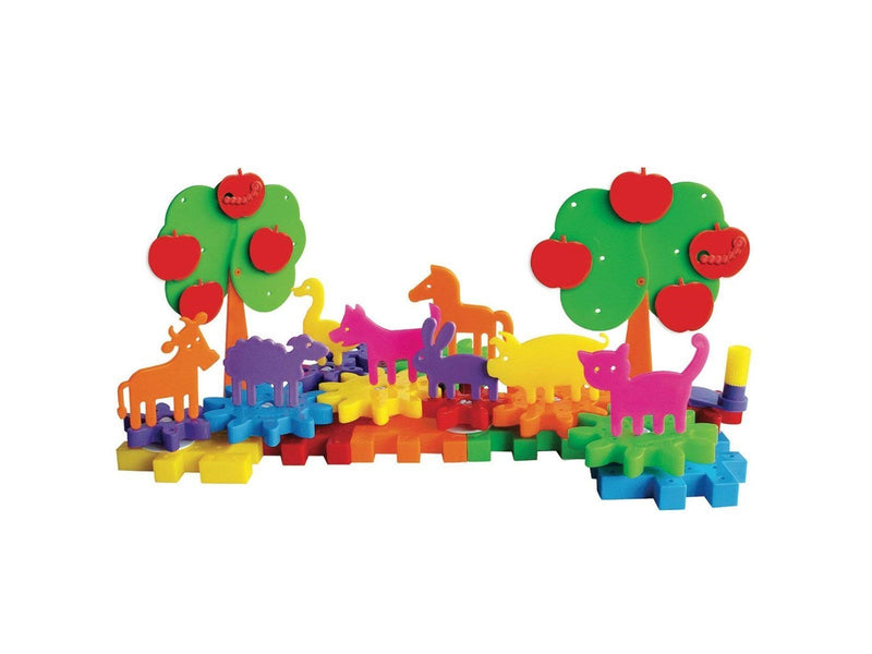 Quercetti - Georello Farm Gear Set 60pcs.