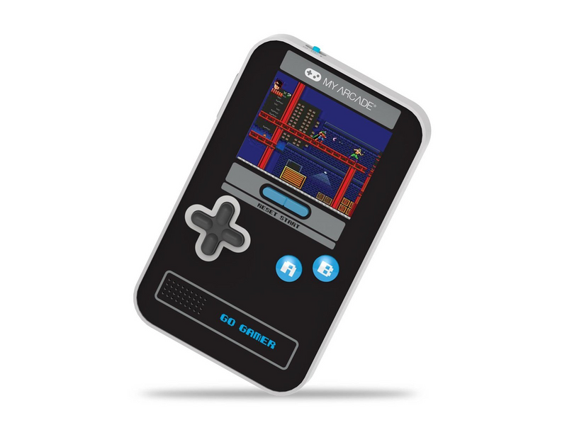 My Arcade Go Gamer Classic 308 Games Negra Azul 2.5 inch