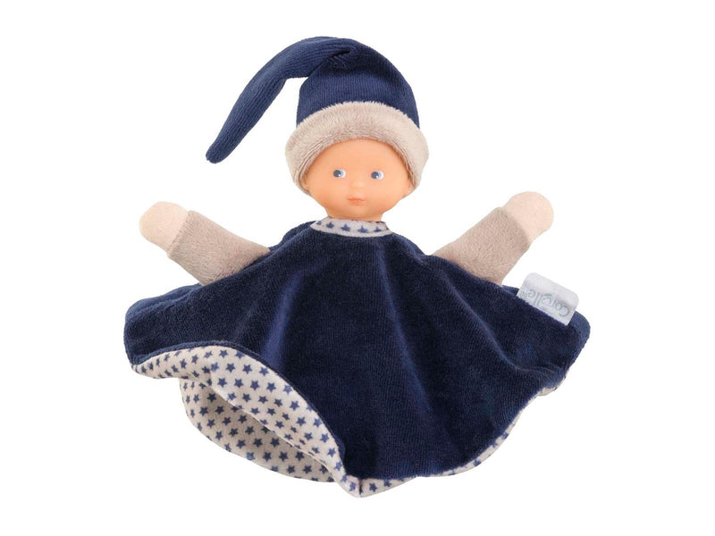 Corolle Tidoudou - Navy Blue Cuddle Cloth 17cm