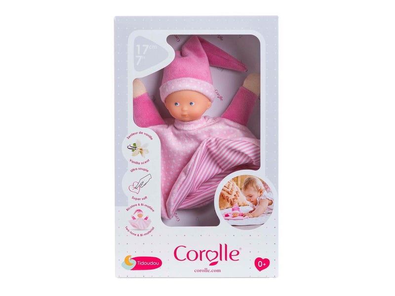 Corolle Tidoudou - Pink Cuddle Cloth 17cm