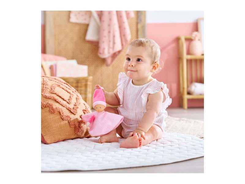 Corolle Tidoudou - Pink Cuddle Cloth 17cm