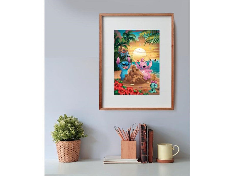 Clementoni Disney Stitch and Angel Sandcastle (500)