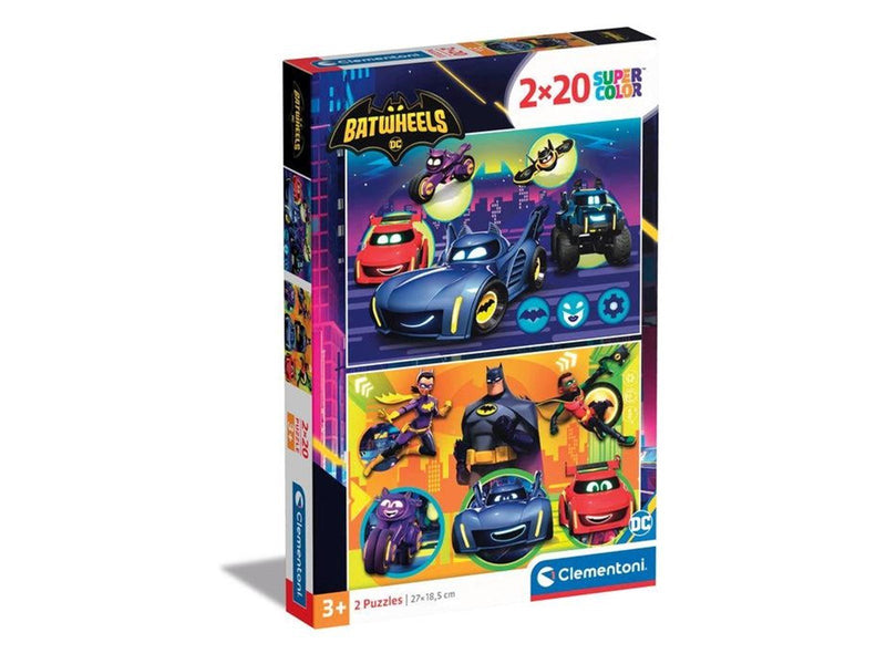 Clementoni DC Comics Super Colour Batwheels (2x20)