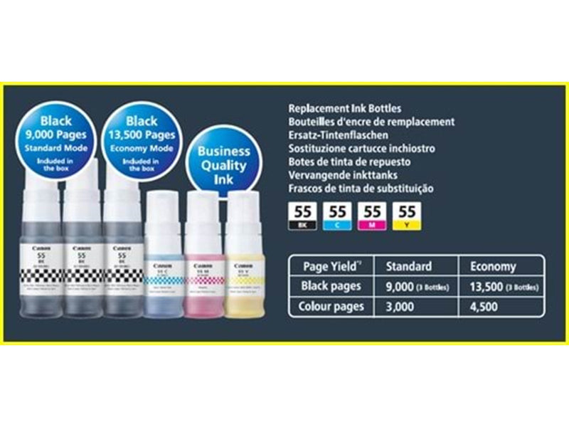Canon MAXIFY GX1050 Value Kit + Extra Ink Tintendrucker Multifunktion - Farbe - Tinte