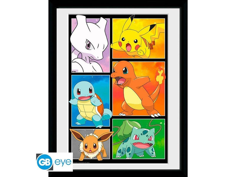ABYstyle - POKEMON Framed print Comic panel - Bild