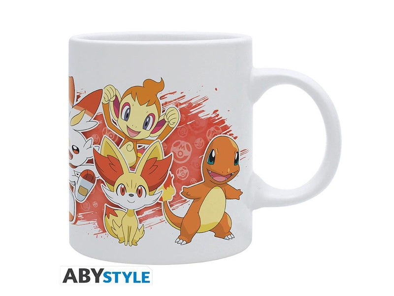 ABYstyle - POKEMON Mug Fire Starters White - Becher