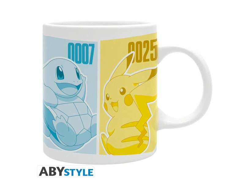 ABYstyle - POKEMON Mug Pikachu & Kanto Starters - Becher