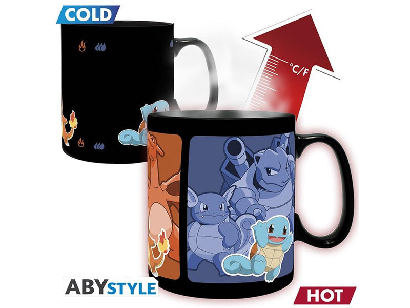 ABYstyle - POKEMON Heat Change Mug Evolve King size - Becher