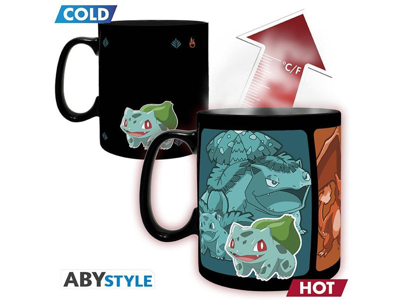 ABYstyle - POKEMON Heat Change Mug Evolve King size - Becher