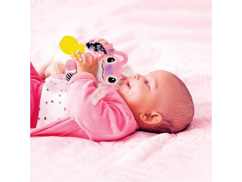 Clementoni Disney Stitch Baby Angel Soft Rattle baby hanging toy