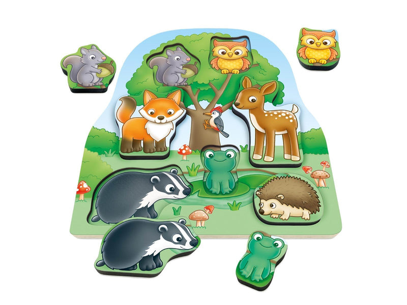 Orchard Woodland Chunky Wooden Puzzle