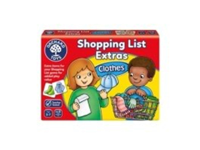 Orchard Shopping List Extras Pack Clothes