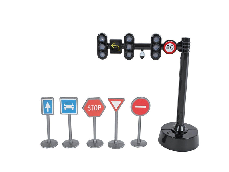 Pocket Money Traffic light with L/S and traffic signs