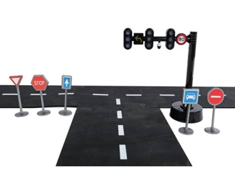 Pocket Money Traffic light with L/S and traffic signs