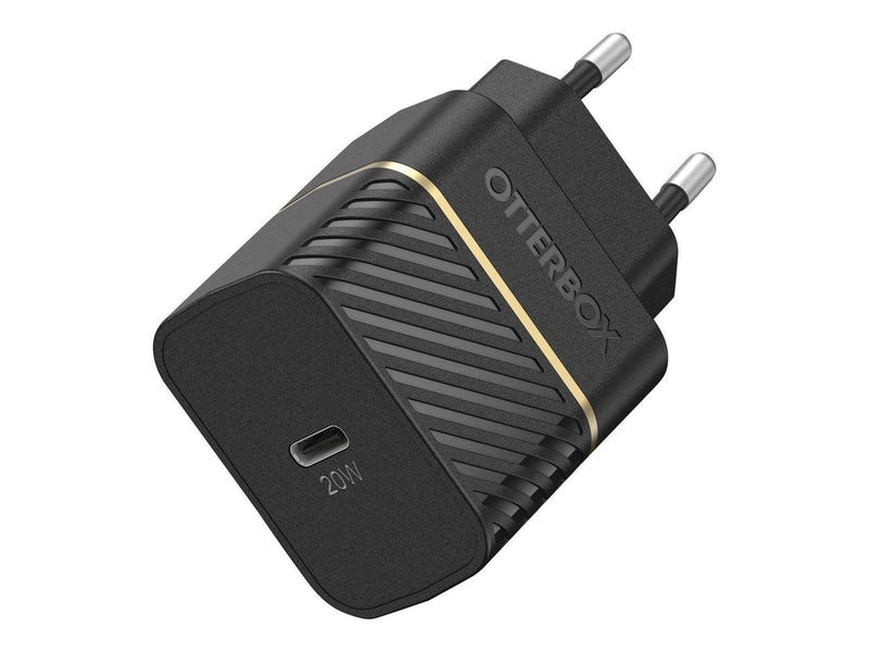 OtterBox EU Wall Charger 20W - 1X USB-C 20W USB-PD Black - ProPack