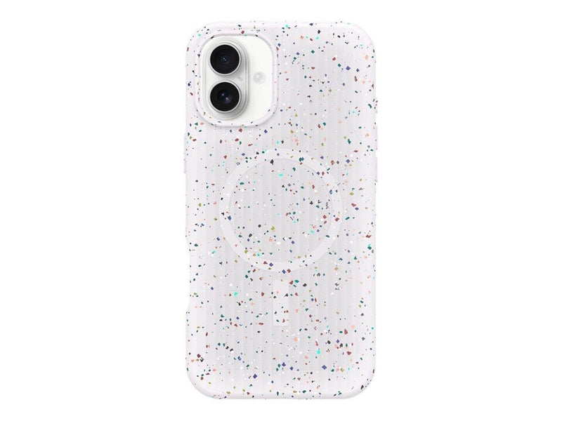 OtterBox Symmetry Core Apple iPhone 16 Plus Sprinkles - white