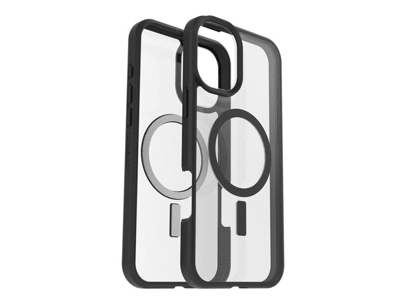 OtterBox React MagSafe Apple iPhone 16 Plus Black Crystal - clear/black - ProPack
