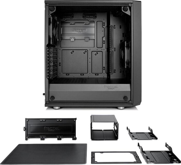 Fractal Design Meshify C - schwarz