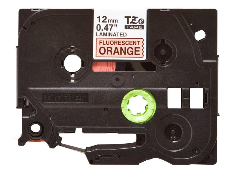 Brother TZEN201 3.5mm (0.13") Black on White Non-Laminated Super Narrow tape for P-touch 8m