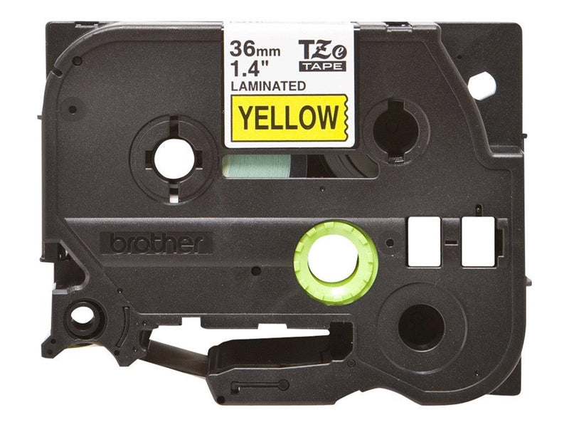 Brother Tape brother 36 mm black/yellow