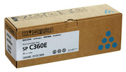 Ricoh Original Toner cyan 1.500 Seiten (408189) für Ricoh SP C360DNW