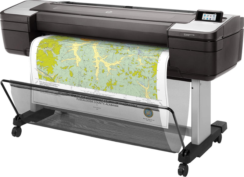 HP DesignJet T1700dr Großformatdrucker Plotter inkusive zusätzlichem HP Tintenset 730