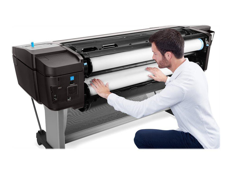 HP DesignJet T1700dr PostScript Großformatdrucker Plotter inkusive zusätzlichem HP Tintenset 730