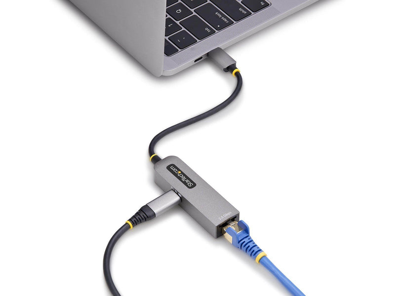 StarTech.com 2.5GbE USB-C to Ethernet Adapter - network adapter - USB-C 3.2 Gen 1 / Thunderbolt 3 - 10M/100M/1G/2.5 Gigabit Ethe
