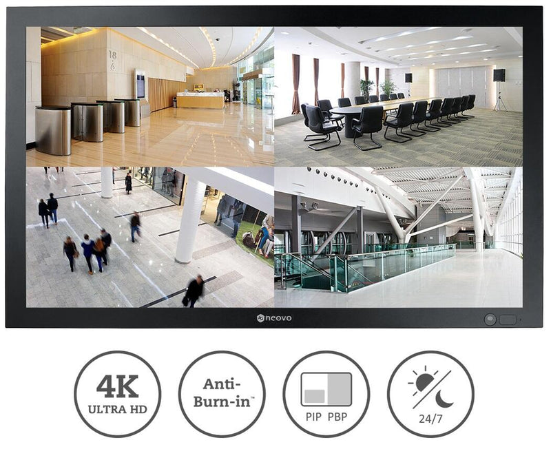 AG Neovo Digital Signage QX-32 LED-Display 81,3 cm (32') schwarz