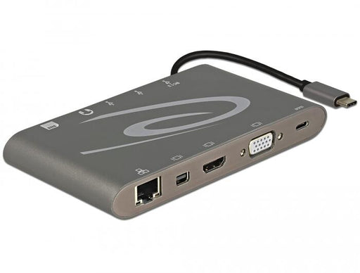 DeLOCK Dockingstation USB Type-C 3.1 dunkelgrau