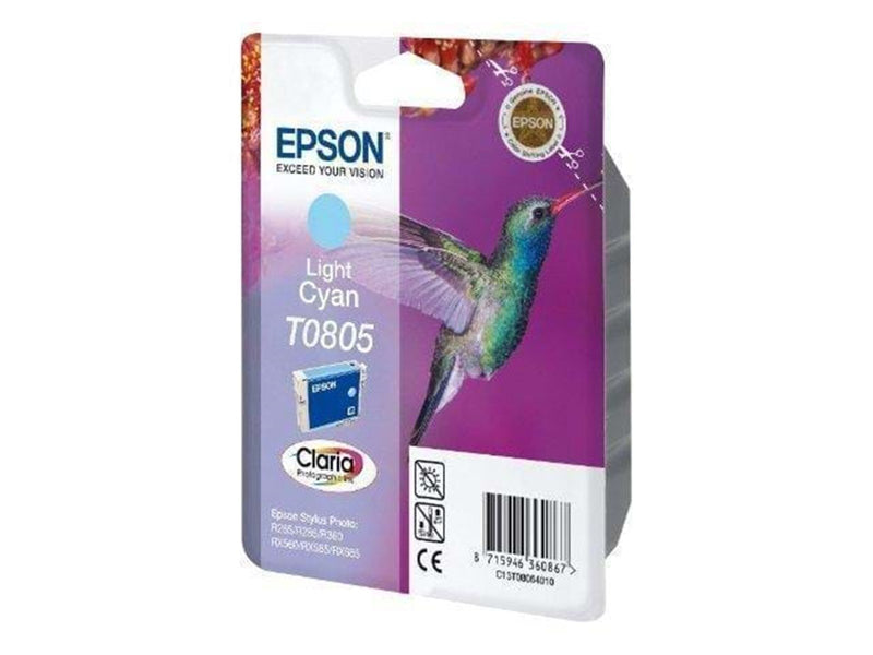Epson T0805 Light Cyan - Tintenpatrone Helles Cyan