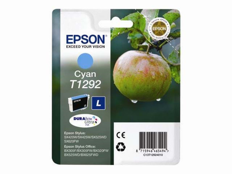 Epson T1292 Ink Cartridge - Tintenpatrone Cyan