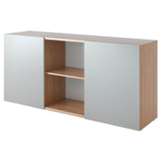 HAMMERBACHER Sideboard 1780, V1780/N/S nussbaum, silber