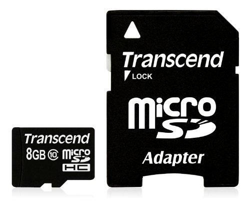 Transcend TS8GUSDHC10 Speicherkarte 8 GB