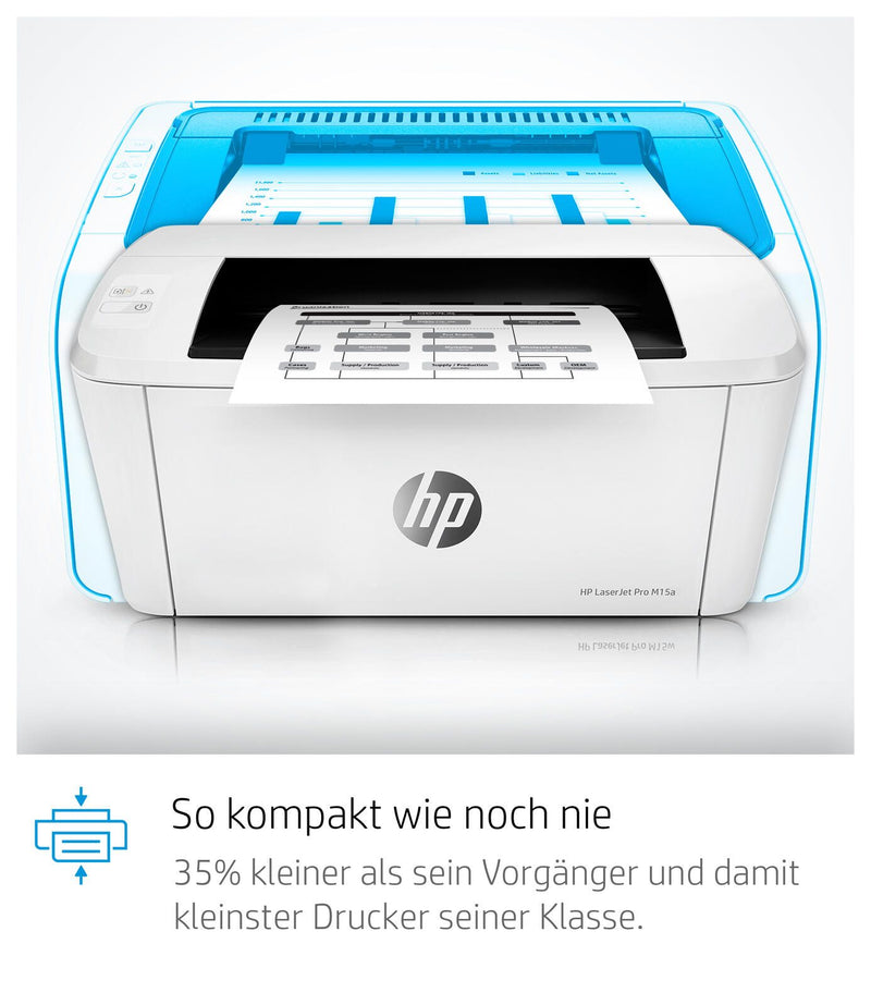 HP LaserJet Pro M15a Laserdrucker s/w