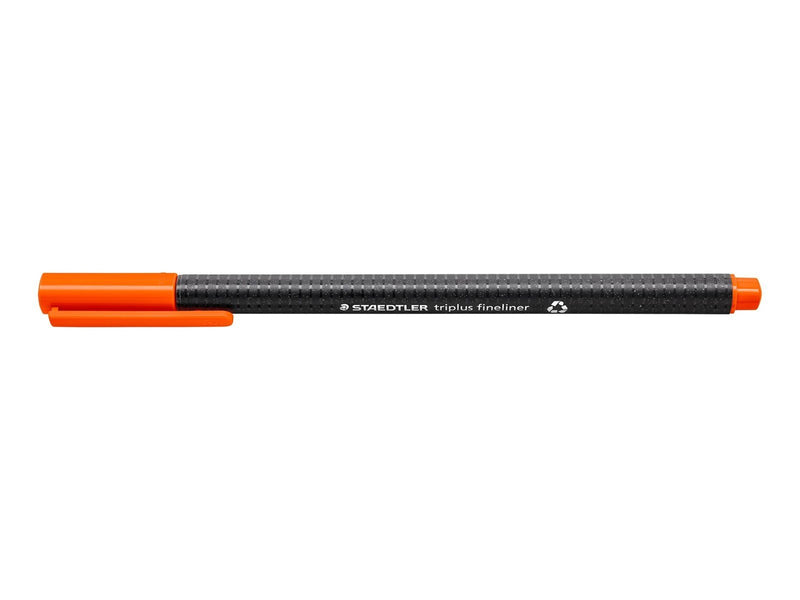 Staedtler Fibre-tip triplus col. rPP.10 pcs orange