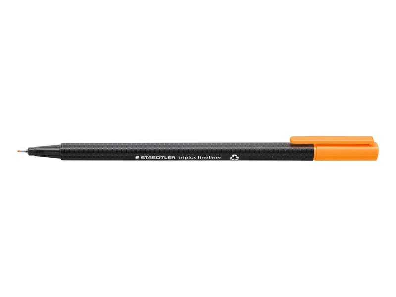 Staedtler Fibre-tip triplus col. rPP.10 pcs orange