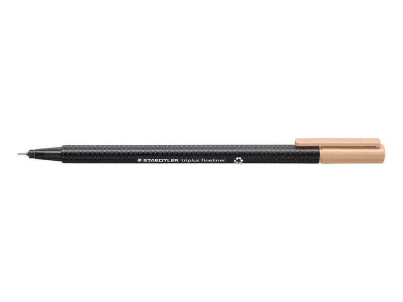 Staedtler Fibre-tip triplus col. rPP.10 pcs orange